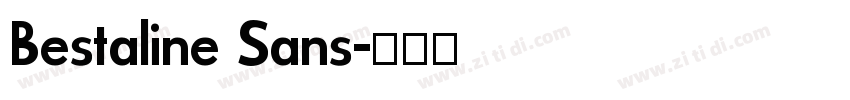 Bestaline Sans字体转换